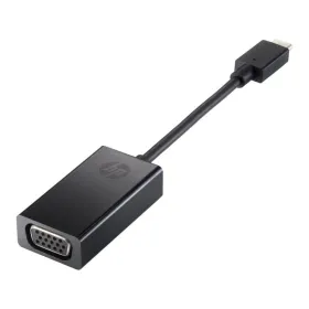 USB-C uz VGA Adapteris HP 4SH06AA Melns