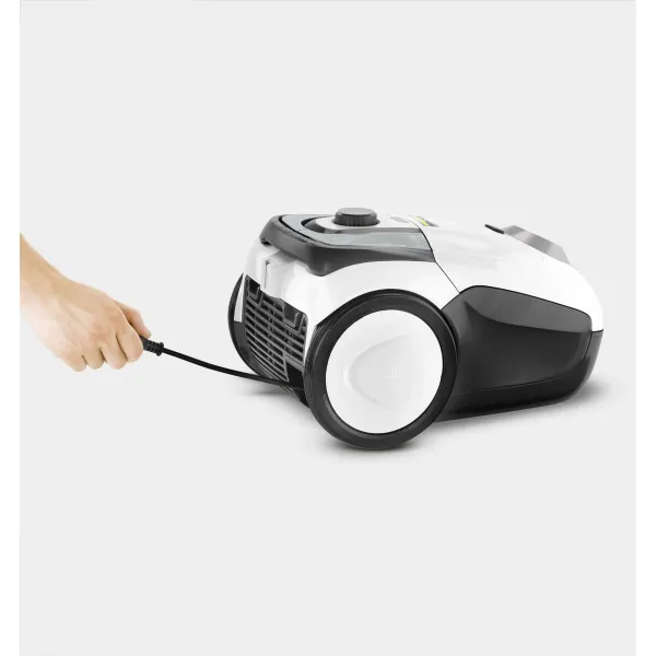 Bagged Vacuum Cleaner Kärcher 1.198-035.0 White Black 700 W