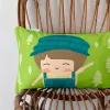 Cushion cover HappyFriday Train Multicolour 50 x 30 cm