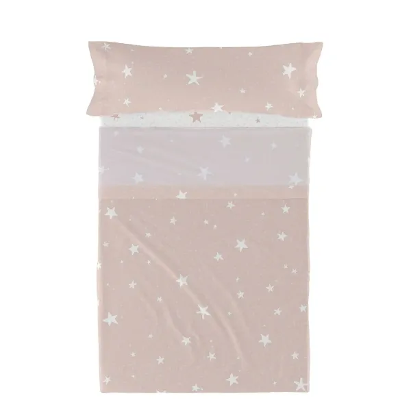 Bedding set HappyFriday Basic Kids Little star Pink 2 Pieces