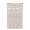 Bedding set HappyFriday Basic Kids Clouds Pink Single 180 x 270 cm 2 Pieces