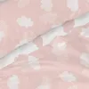 Bedding set HappyFriday Basic Kids Clouds Pink Single 180 x 270 cm 2 Pieces