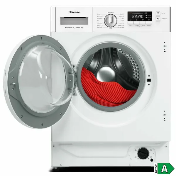 Mazgāšanas mašīna Hisense WF3M841BWIES 59,5 cm 1400 rpm 8 kg