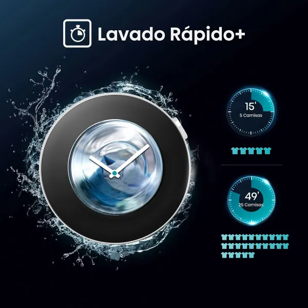 Стиральная машина Hisense WF5S1045BW 59,5 cm 1400 rpm 10,5 kg