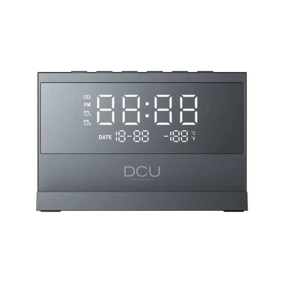 Modinātājpulkstenis DCU 37300830 Melns