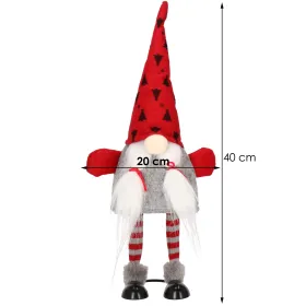 Ziemassvētku dekorācija, rūķis Springos CA0102 42cm