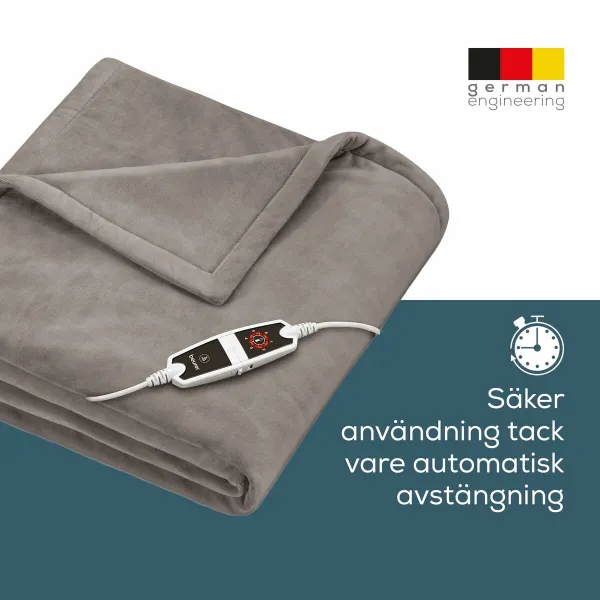 Elektrinė antklodė Beurer HD150XXL 200 x 150 cm Rusva Poliesteris