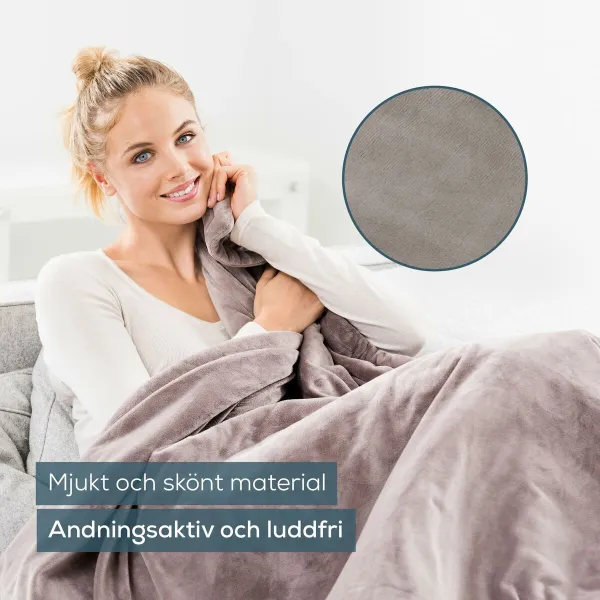 Elektrinė antklodė Beurer HD150XXL 200 x 150 cm Rusva Poliesteris