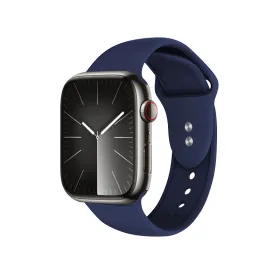 Crong Liquid - Apple Watch Strap 44/45/46/49 mm (Navy Blue)