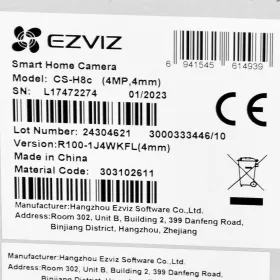 Uzraudzības Videokameras Ezviz H8C 4MP