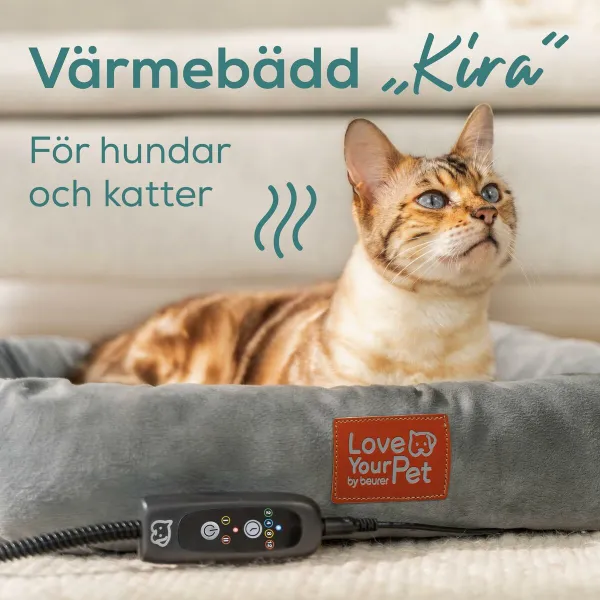 Electric pet bed Beurer PP250 KIRA Grey