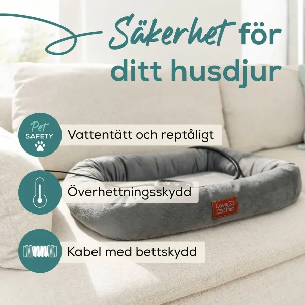 Electric pet bed Beurer PP250 KIRA Grey