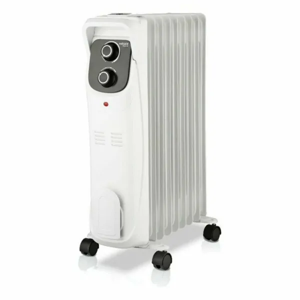 Öljytäytteinen lämpöpatteri (9-lokeroinen) Haeger OH-009.006A 2000 W Valkoinen