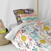 Duvet cover set HappyFriday Moshi Moshi Woodland Multicolour Single 2 Pieces