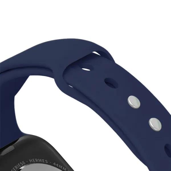 Crong Liquid - Apple Watch Strap 44/45/46/49 mm (Navy Blue)