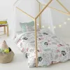 Duvet cover set HappyFriday Moshi Moshi Best Buddies Multicolour Single 2 Pieces