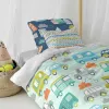 Duvet cover set HappyFriday Moshi Moshi Holidays Multicolour Single 2 Pieces