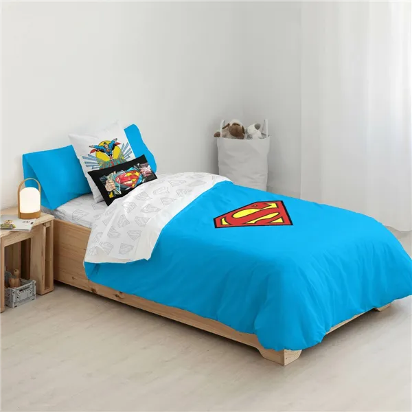 Nordic cover Superman Superman Multicolour 175 Threads 140 x 200 cm