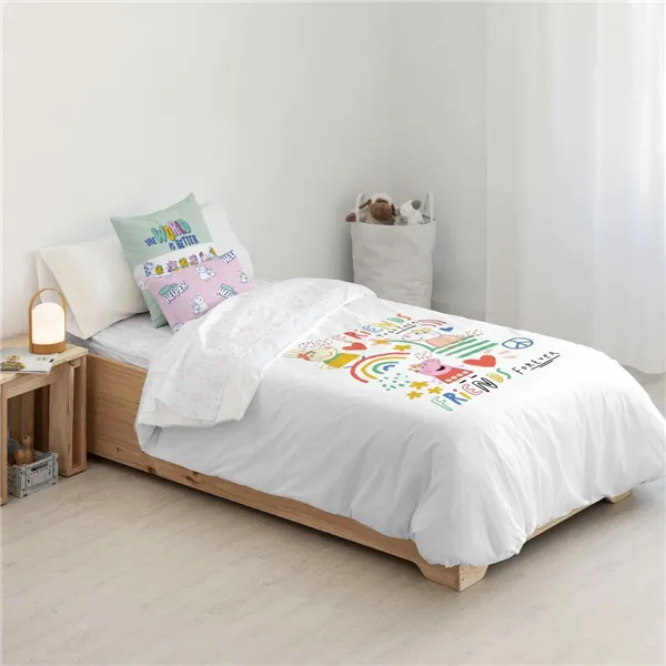 Nordic cover Peppa Pig Together Multicolour 175 Threads 140 x 200 cm