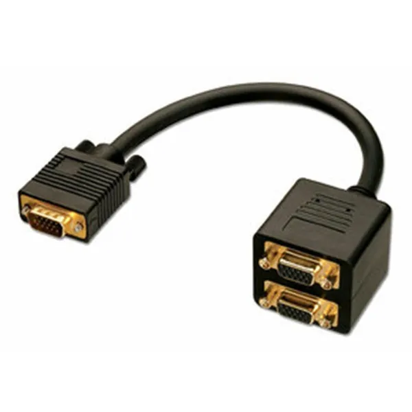 Адаптер VGA (жен)—D-Sub HDB15 LINDY 41214
