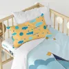 Duvet cover set HappyFriday Le Petit Prince Navigateur Multicolour Baby Crib 2 Pieces