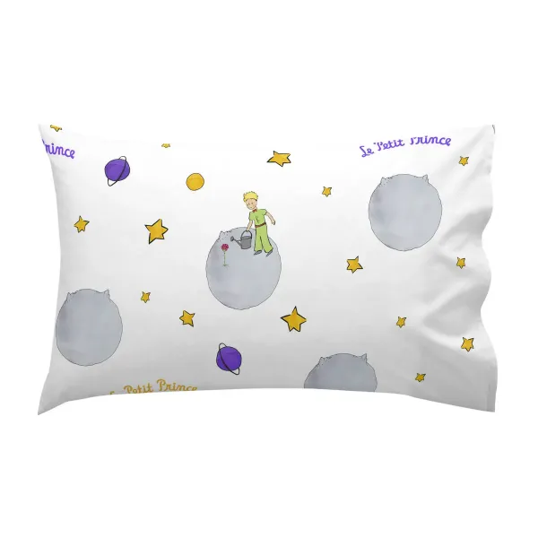 Duvet cover set HappyFriday Le Petit Prince Accolade Multicolour Baby Crib 2 Pieces