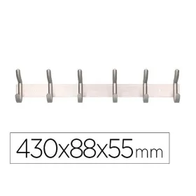 Coat rack Liderpapel PH01 Silver Metal
