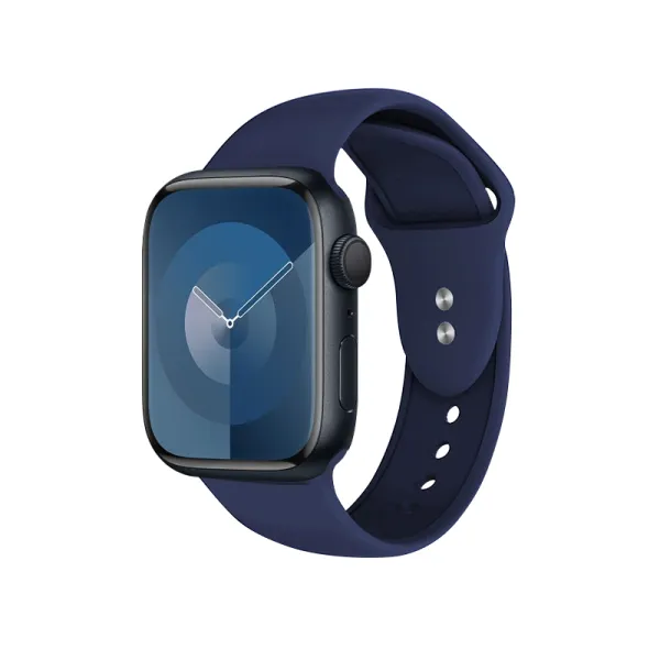 Crong Liquid - Apple Watch Strap 44/45/46/49 mm (Navy Blue)