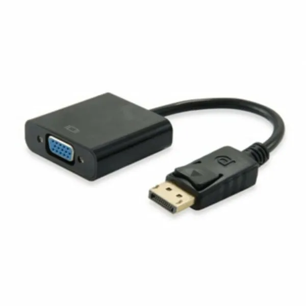 Адаптер для DisplayPort на VGA Equip 133435 Чёрный 15 cm