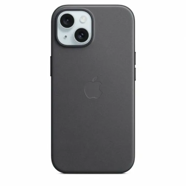 Pārvietojams Pārsegs Apple iPhone 15 Melns