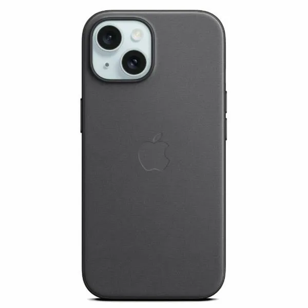 Pārvietojams Pārsegs Apple iPhone 15 Melns