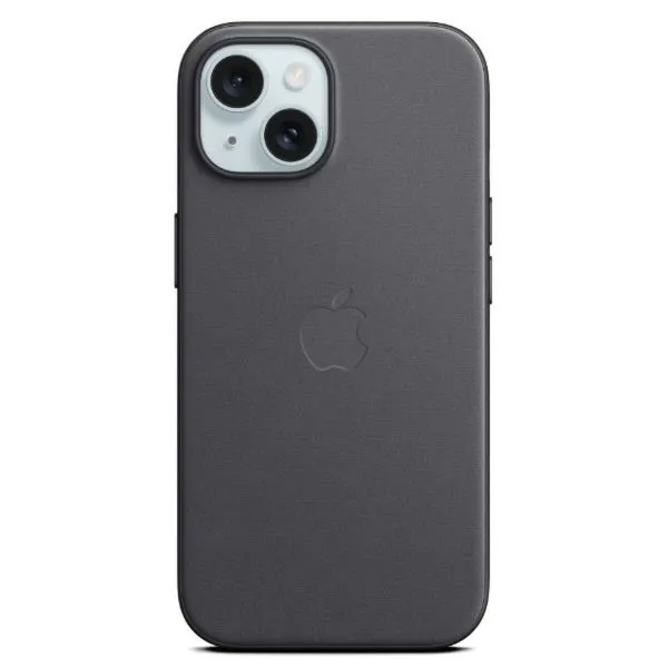 Pārvietojams Pārsegs Apple iPhone 15 Melns