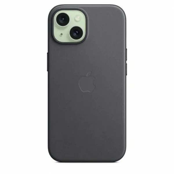Pārvietojams Pārsegs Apple iPhone 15 Melns