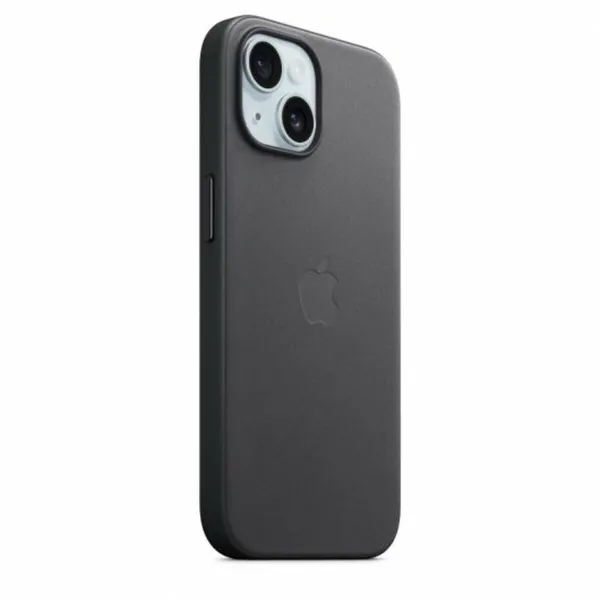 Pārvietojams Pārsegs Apple iPhone 15 Melns