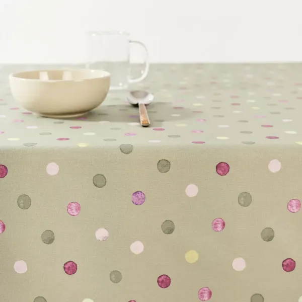 Tablecloth Belum 0120-356 Green 200 x 155 cm Spots