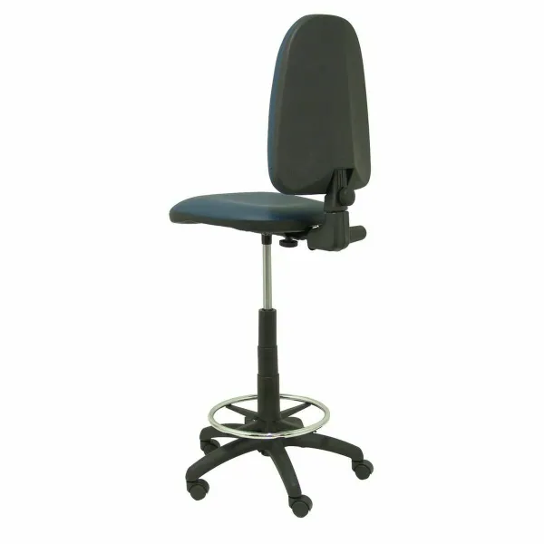 Stool Ayna  Piqueras y Crespo T04CPSPAZM Blue Black Navy Blue Metal Imitation leather