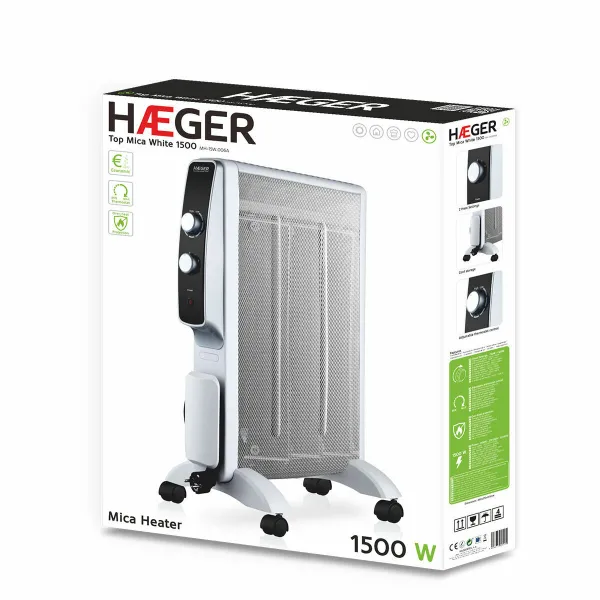 Verwarming Haeger MH-15W.006A Balts 1500 W (Atjaunots B)