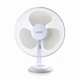 Настольный вентилятор Haeger FA016007A 45 W Белый