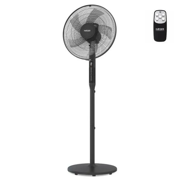 Vapaasti seisova tuuletin Haeger SF-16R.013A Musta 55 W