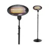 Quartz Heater EDM 07091 07091 Black 2000 W 49,6 x 15,6 x 24,2 cm