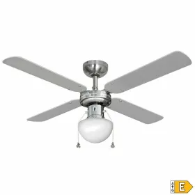 Потолочный вентилятор со светом EDM 33801 Caribe Серебристый 50 W
