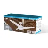 Lubinis ventiliatorius su apšvietimu EDM 33803 Egeo Balta 60 W