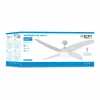 Ceiling Fan with Light EDM 33806 Caspio White 60 W