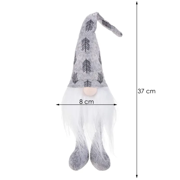 Ziemassvētku dekorācija – rūķis Springos CA0072 37cm