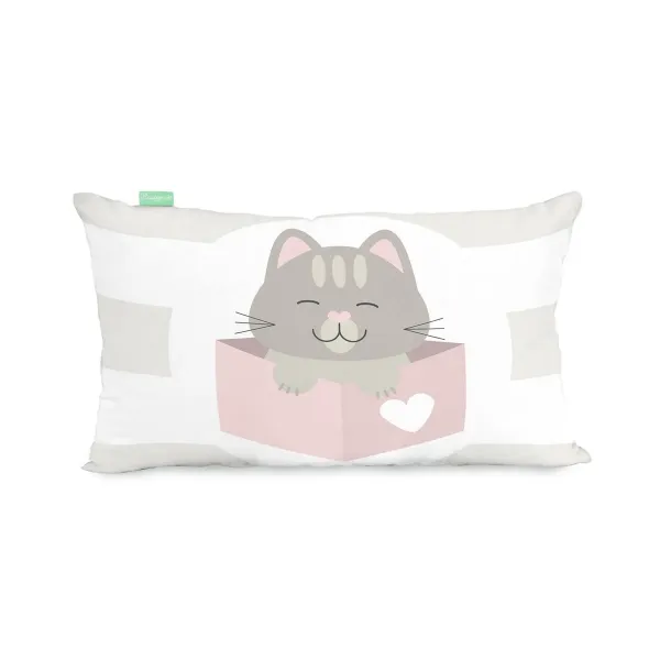 Cushion cover HappyFriday Kitty Multicolour 50 x 30 cm