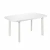 Вспомогательный стол IPAE Progarden 08330100 Белый Смола (72 x 137 x 85 cm )