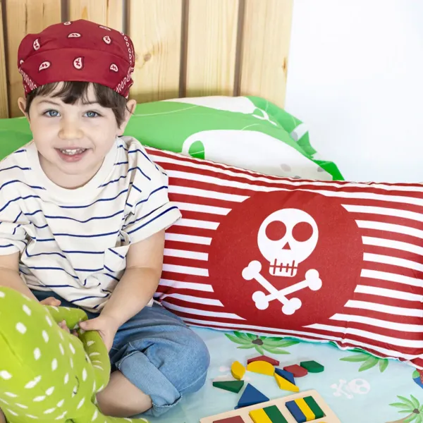 Cushion cover HappyFriday Pirate Multicolour 50 x 30 cm