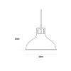 Потолочный светильник EDM 32111 Потолочный светильник Металл 60 W (30 x 25 cm)