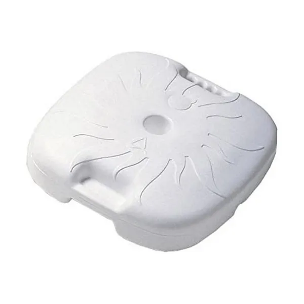 Paplūdimio skėčio pagrindas IPAE Progarden 18 L Balta polipropileno Plastmasinis 44 x 44 x 12 cm