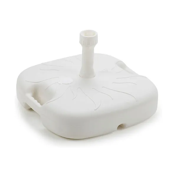 Paplūdimio skėčio pagrindas IPAE Progarden 18 L Balta polipropileno Plastmasinis 44 x 44 x 12 cm
